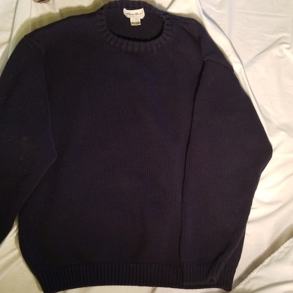 Eddie Bauer Other - Cotton Eddie Bauer Seeater Navy XXL